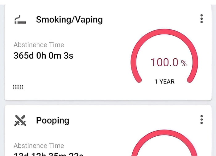 Massive win for me! One year sober.