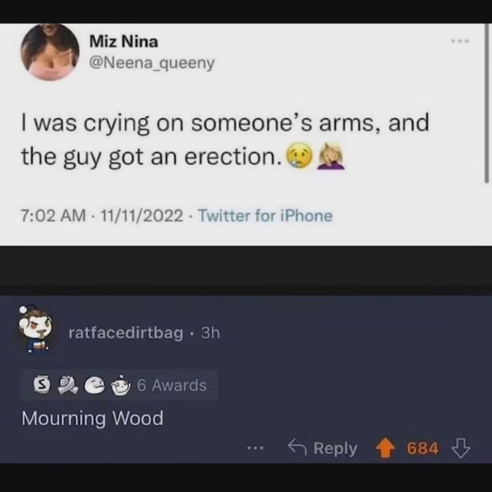 Mourning Wood - that's a good one!