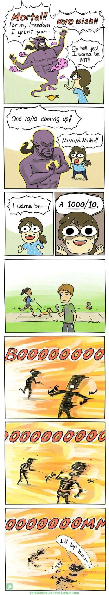 She's definitely pretty hot now