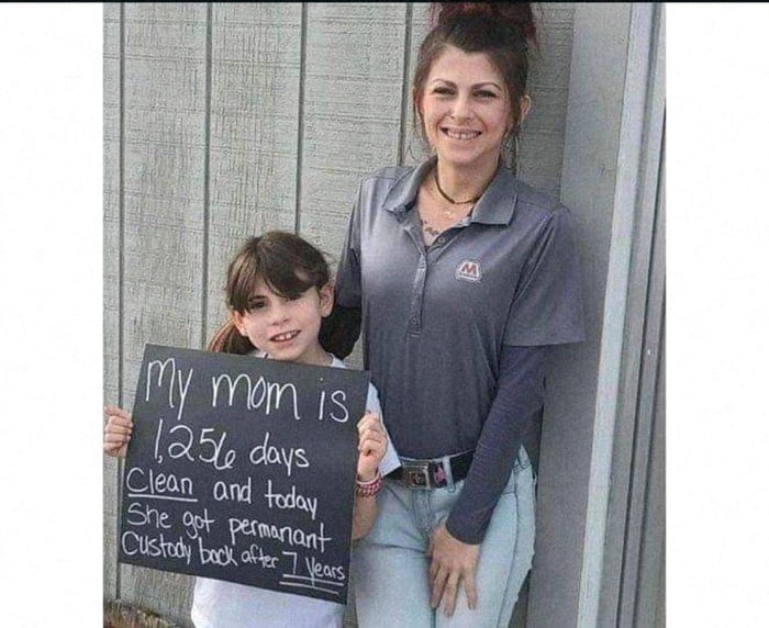 Former Meth Addict, Gets Custody Of Child Back After 7 Years