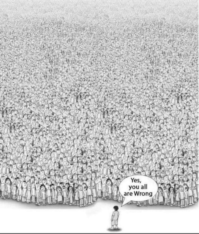 What opinion will you defend like this?