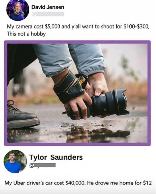 STFU David go eat shit my phone take pictures just as good