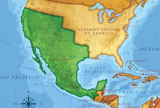 President of Mexico just released this map