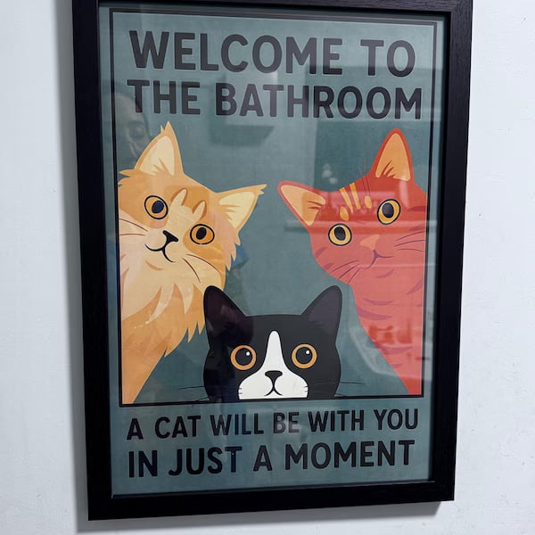 WELCOME TO THE BATHROOM