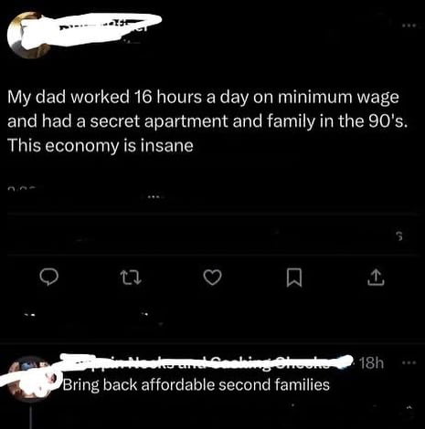 Dad had a whole other life out there