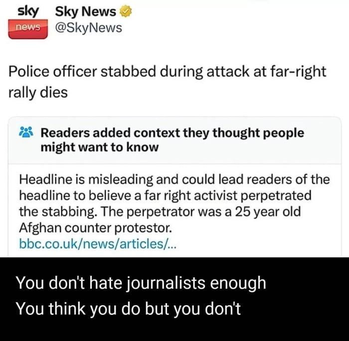 Journalist shaming