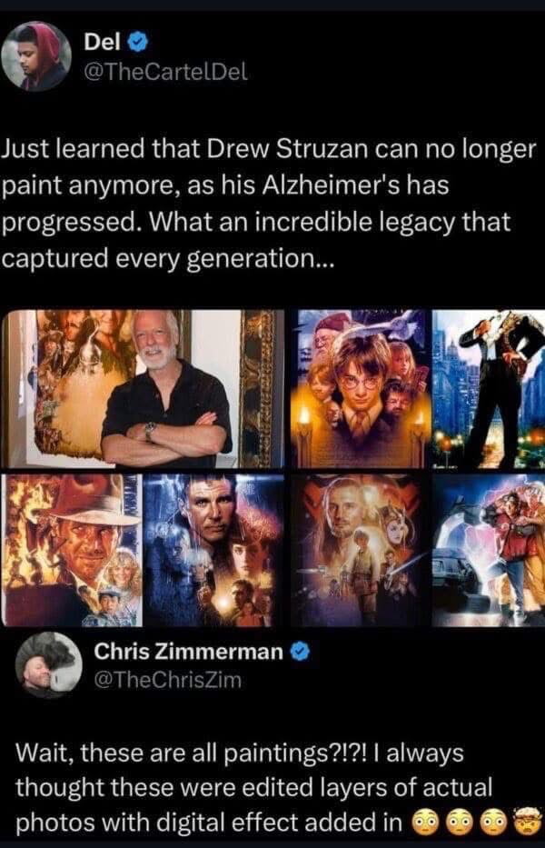 They were paintings?!