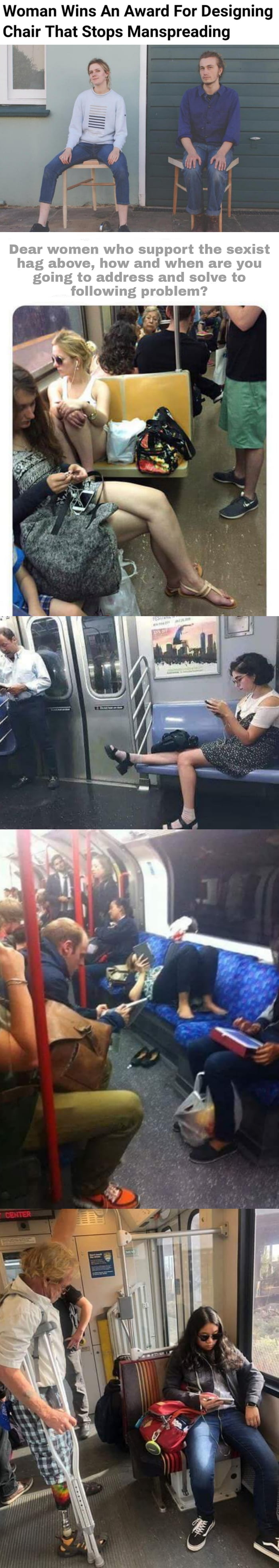 So many years have passed and the feminists are still silent when it comes to womenspreading .... I wonder why... Didn't they claim to be for equality? Hmmm....
