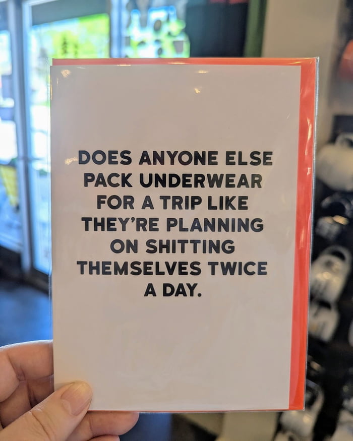 My packing strategy in a nutshell.