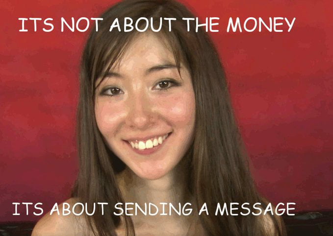 I don't get it. I she a politician or something?