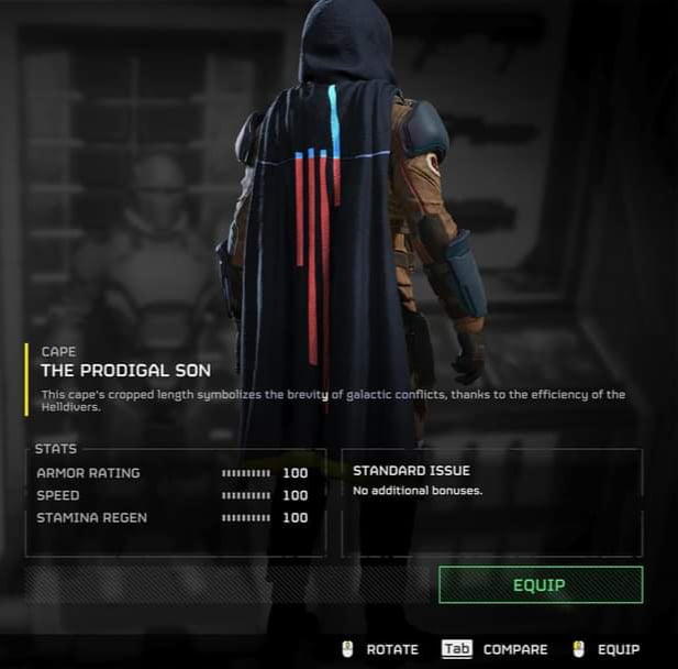 Lmao, Helldivers 2 dev putting steam chart review in the game cosmetic