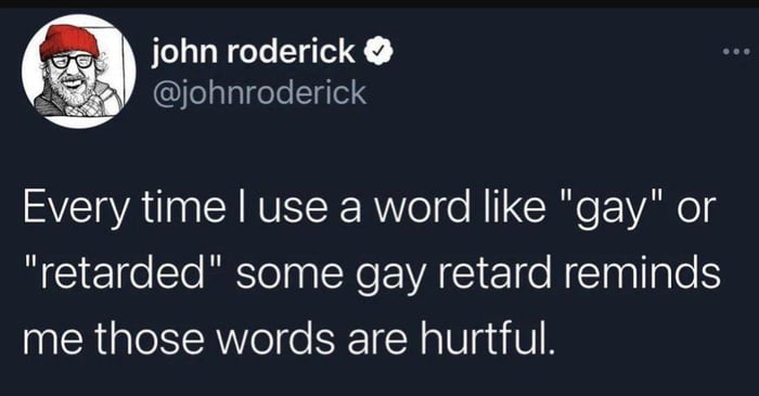 Followed by a long emotionless stare