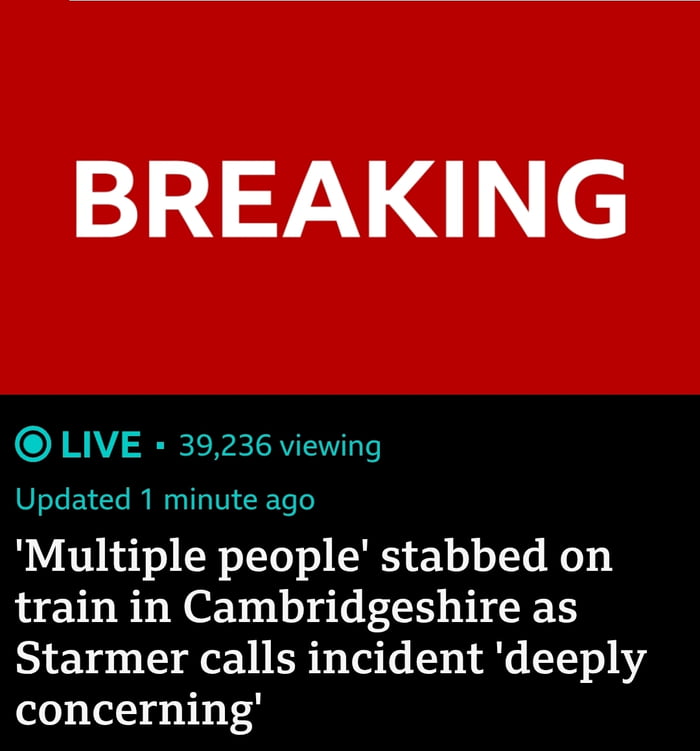 Another normal day in the UK