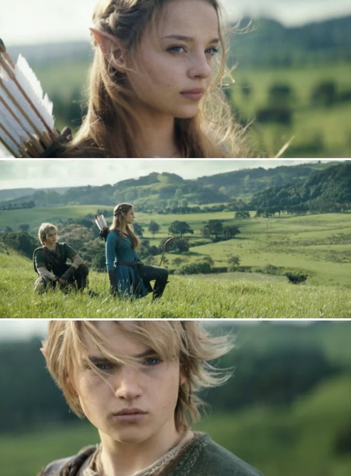 First look at Link and Zelda.