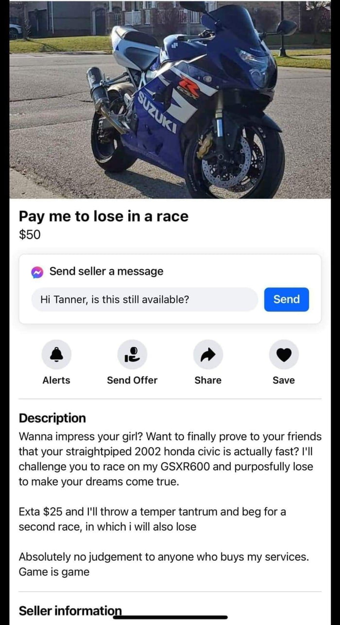 I unironically respect the hustle