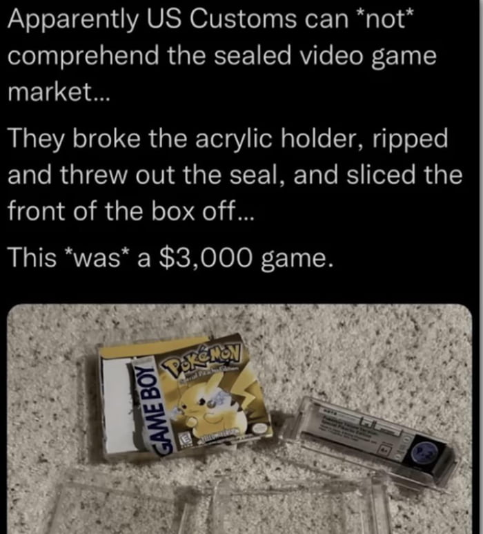 Even someone who’s not into collectibles has got to realize that this is annoying as hell.