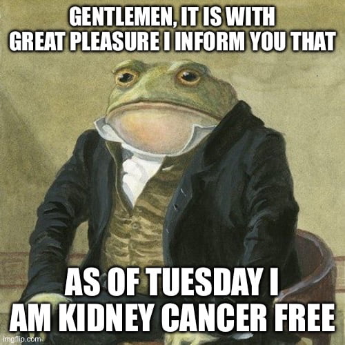 Now f**k off and see you tomorrow