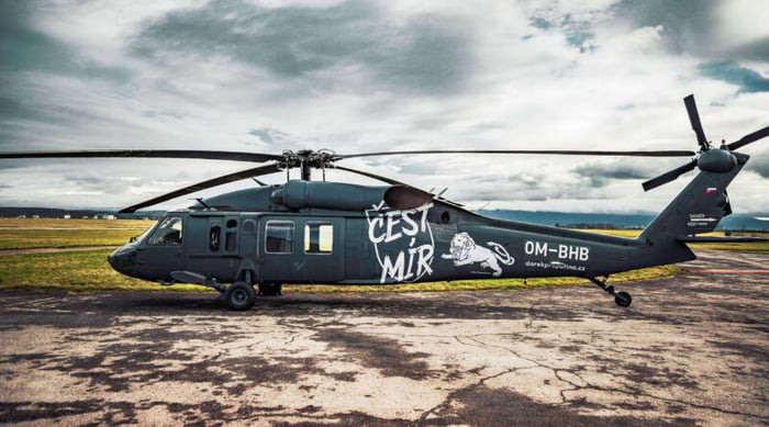 Czech citizens just crowdfunded Ukrainians a Blackhawk.