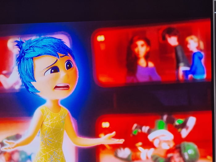 Was watching inside out 2. When I noticed in the background...