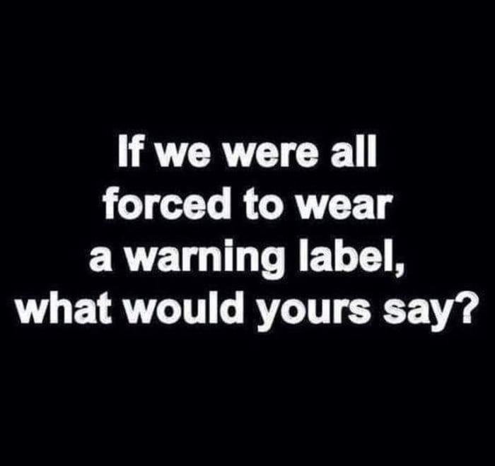 Warning Label