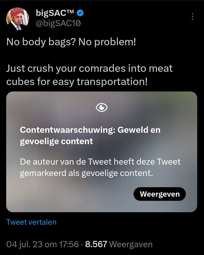 This is one of the most messed up things i've ever seen. I've said it before,but what the actual f**k is wrong with Russia. (Obviously can't post it here,your choice if you want to see it.)