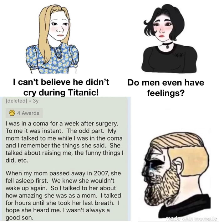 Right in the feels .