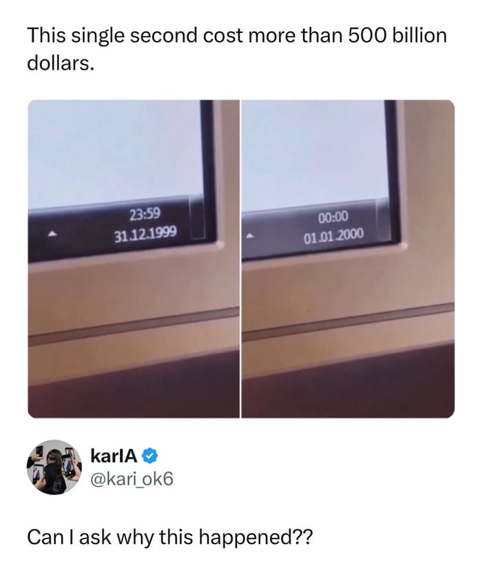 Expensive way to watch a clock tick
