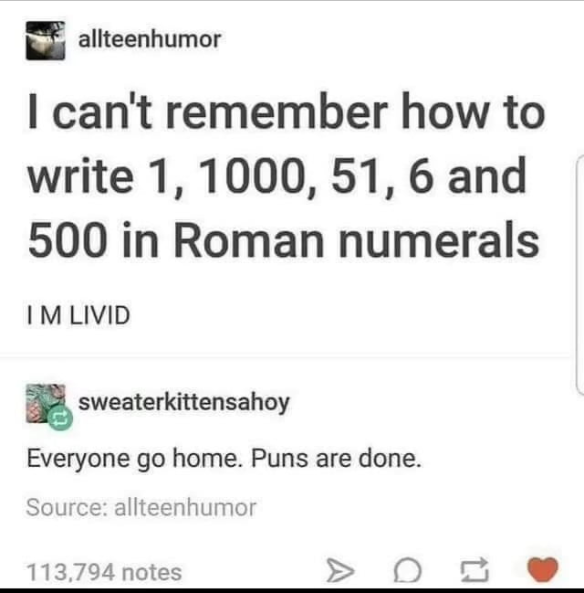 I, for one, like Roman numerals