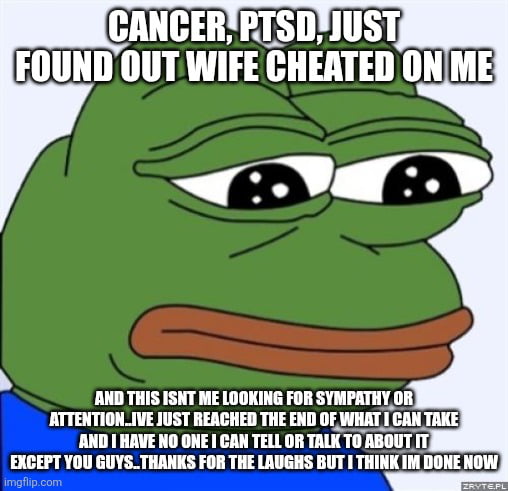 Maybe im weak minded..but, i just cant anymore