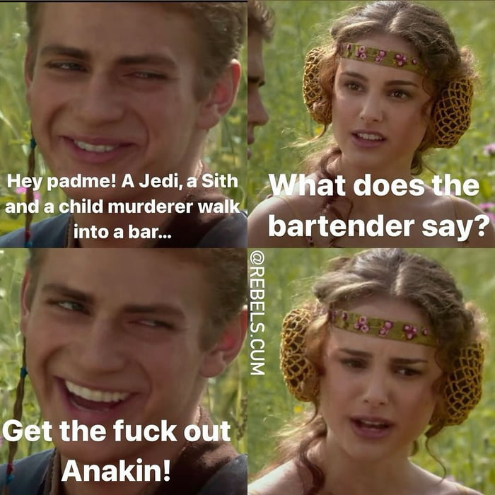 Dark side has dark humor I guess...