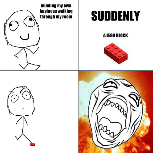 What is the worst pain in the world other than stepping on a LEGO?