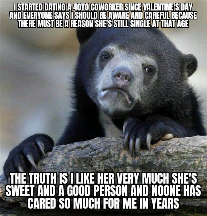 Im 25 btw. We work together for 3 years and always were like friends in there. But people who found out about our relationship have suddenly started talk like shit to me about her and she told me a few incidents about them talking to her shit about m