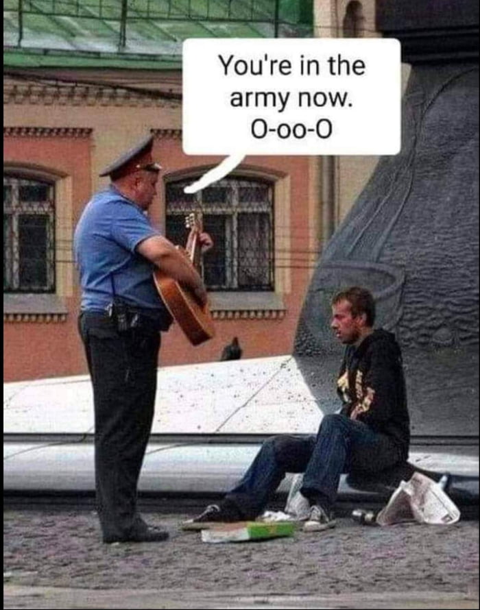 Here, let me sing you a song, comrade.