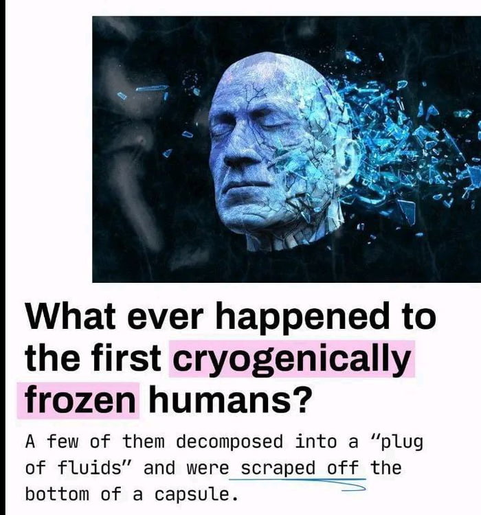 So much for immortality, eh?