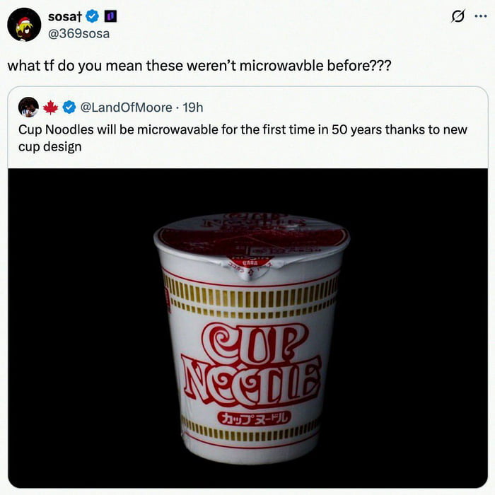 Wait, you mean I wasn't supposed to put these in the microwave this whole time