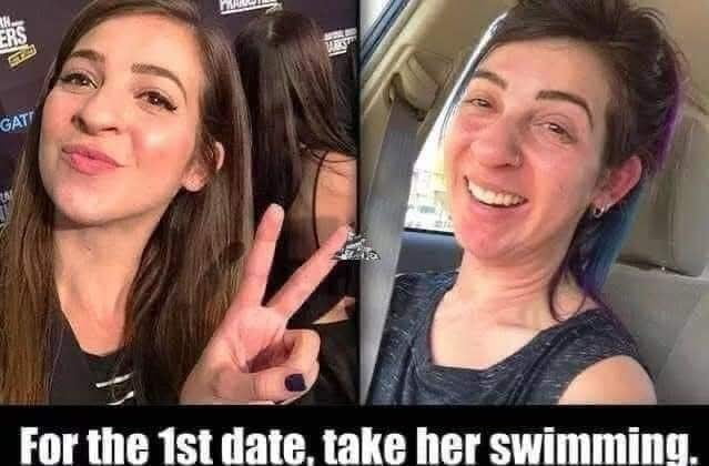 Swimming date is the best date; change my mind