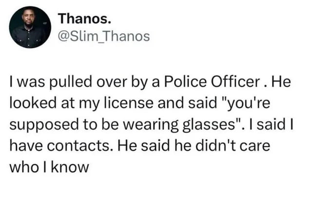 Dont you know who i am.