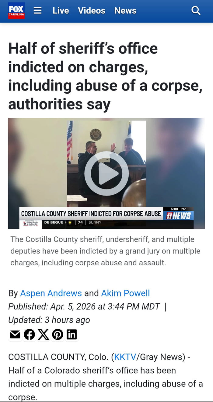 When the lawbreakers are the law enforcers!