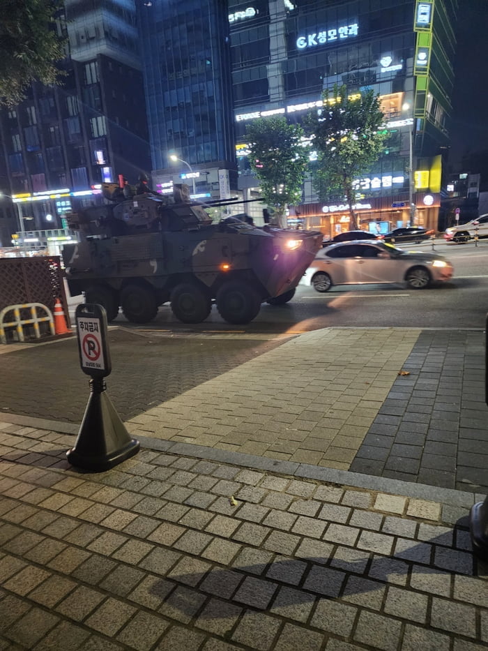 Hey guys, do you know this? South Korea has just declared martial law.