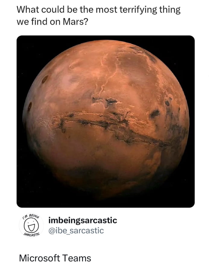 A terrifying discovery on Mars