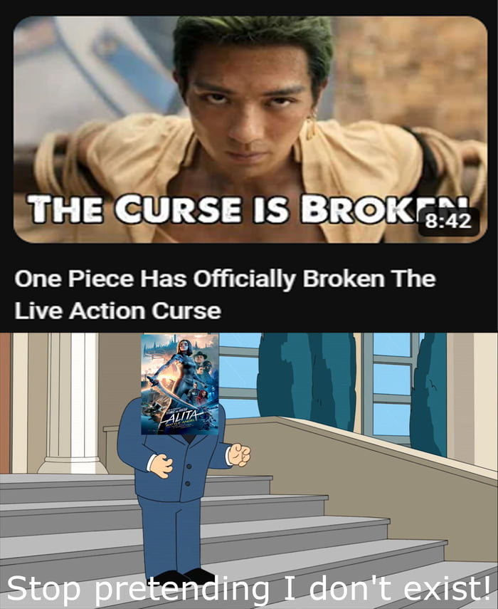 The curse was broken years ago.