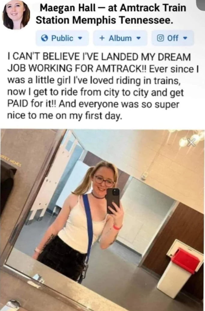 What a nice young lady, she should apply for a police office or something