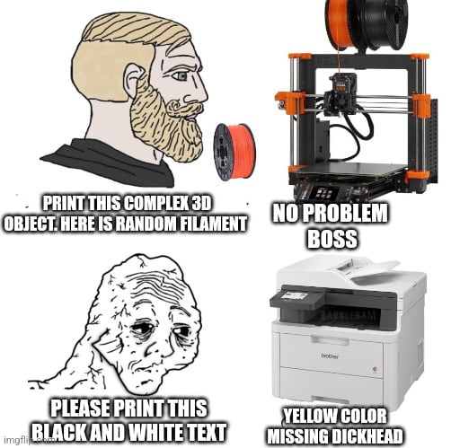 Printer doesn't go brrrr