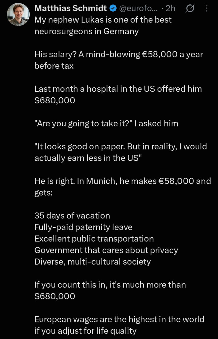 You can't put a price tag on quality of life