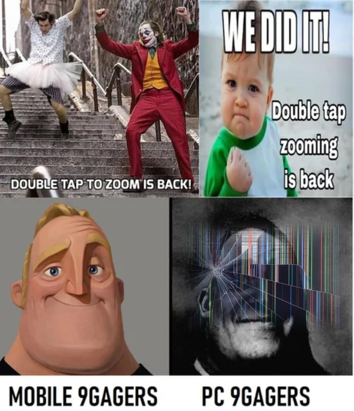 Don't double tap it