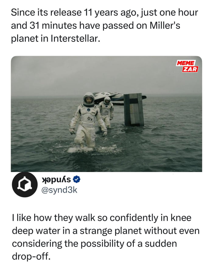 Time flies when you're not on Miller's Planet.