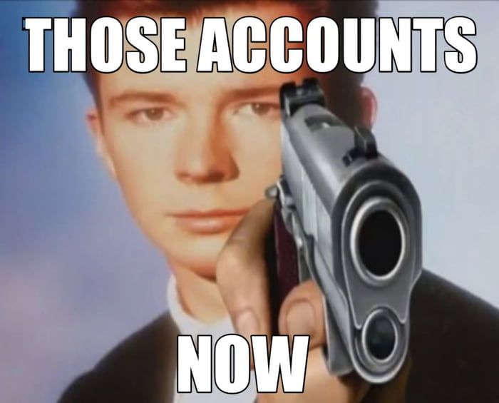 Guys what happend to “those accounts”?