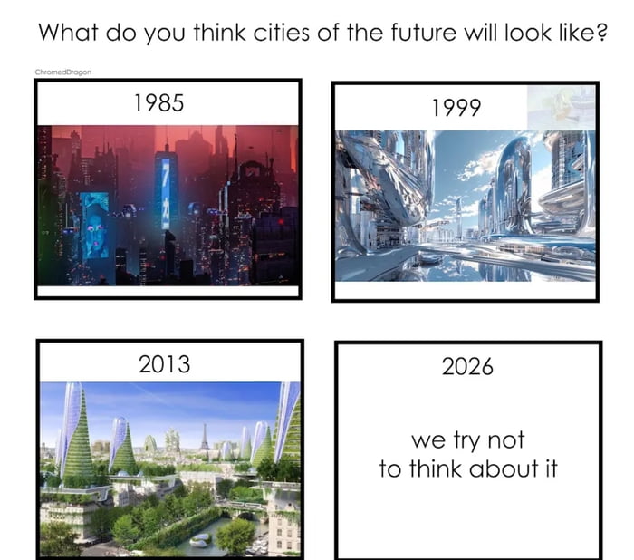 I think it's gonna be more like cyberpunk Only worse...