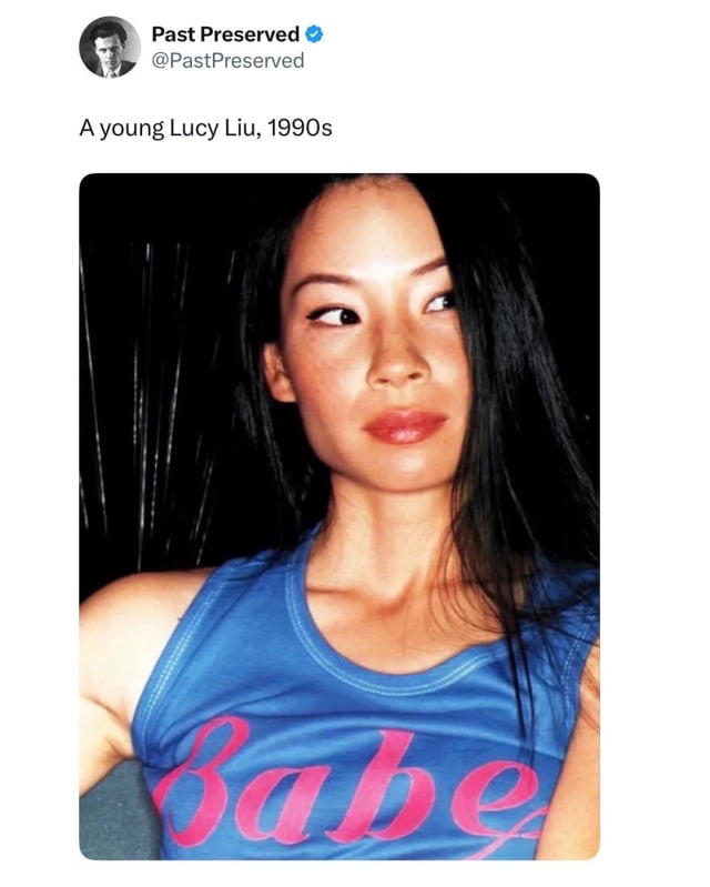 Young Lucy Liu