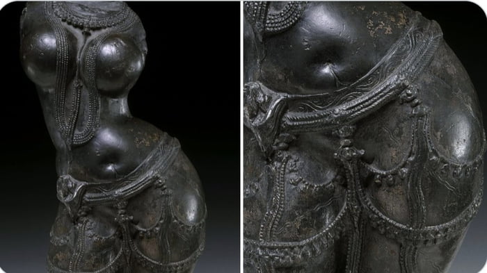 9th century Female torso.